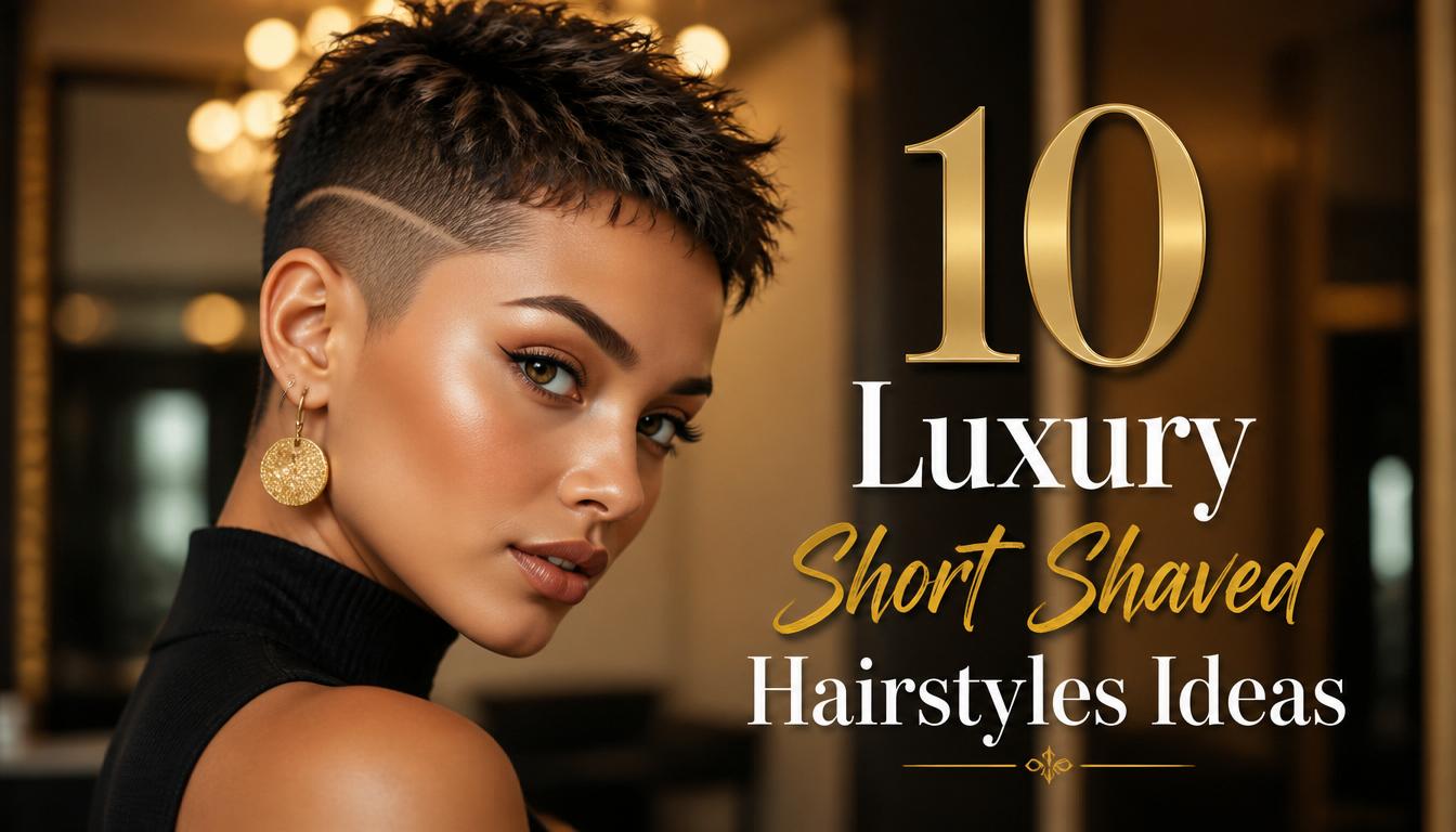 10 Luxury Short Shaved Hairstyles Ideas