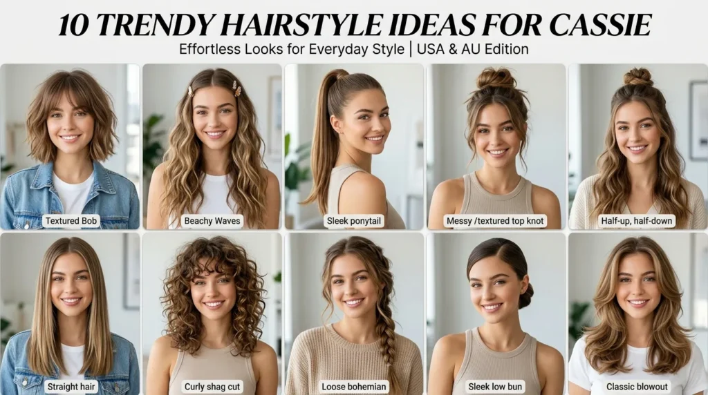 10 Cassie Hairstyle Ideas