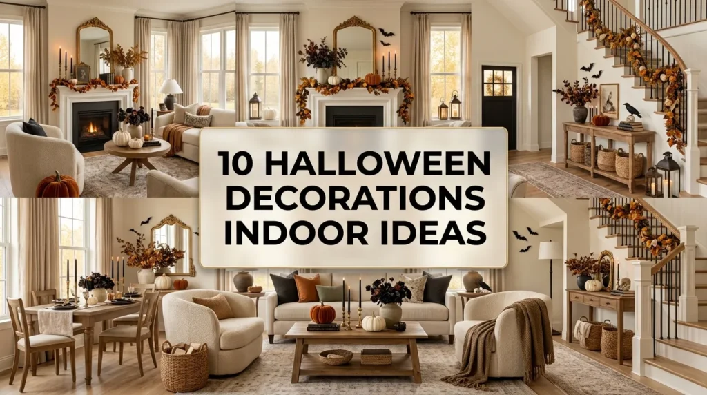 10 Halloween Decorations Indoor Ideas