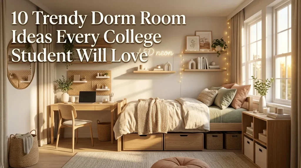 10 Trendy Dorm Room Ideas Every College Student Will Love