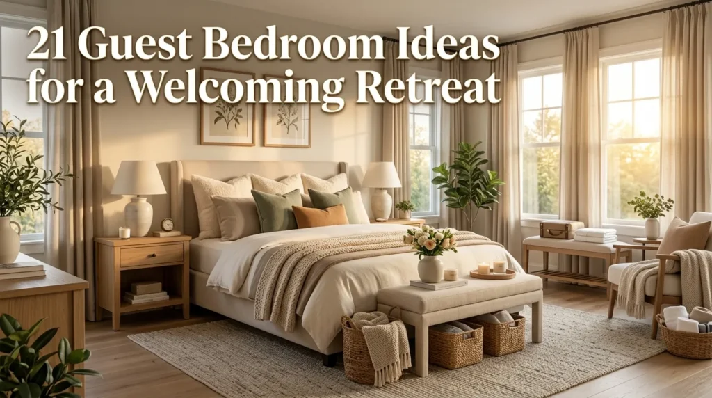 21 Guest Bedroom Ideas for Welcoming Retreat