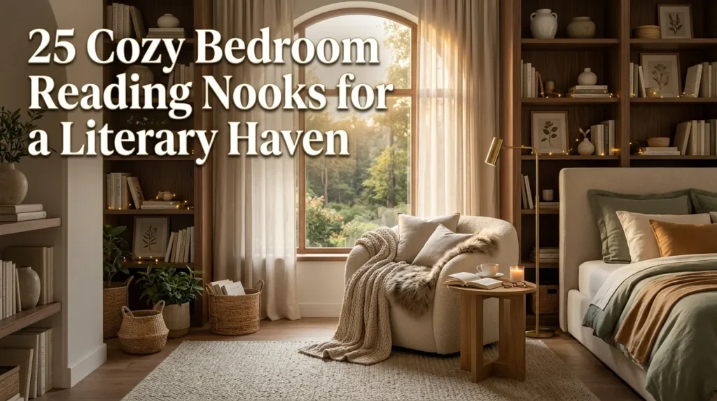 25 Cozy Bedroom Reading Nooks for Literary Haven