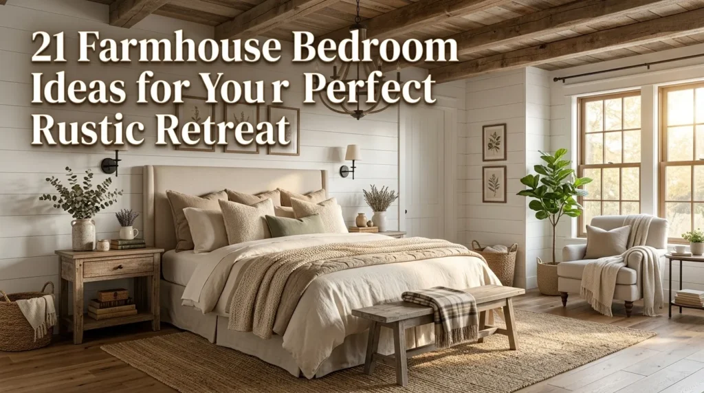 21 Farmhouse Bedroom Ideas for Your Perfect Rustic Retreat