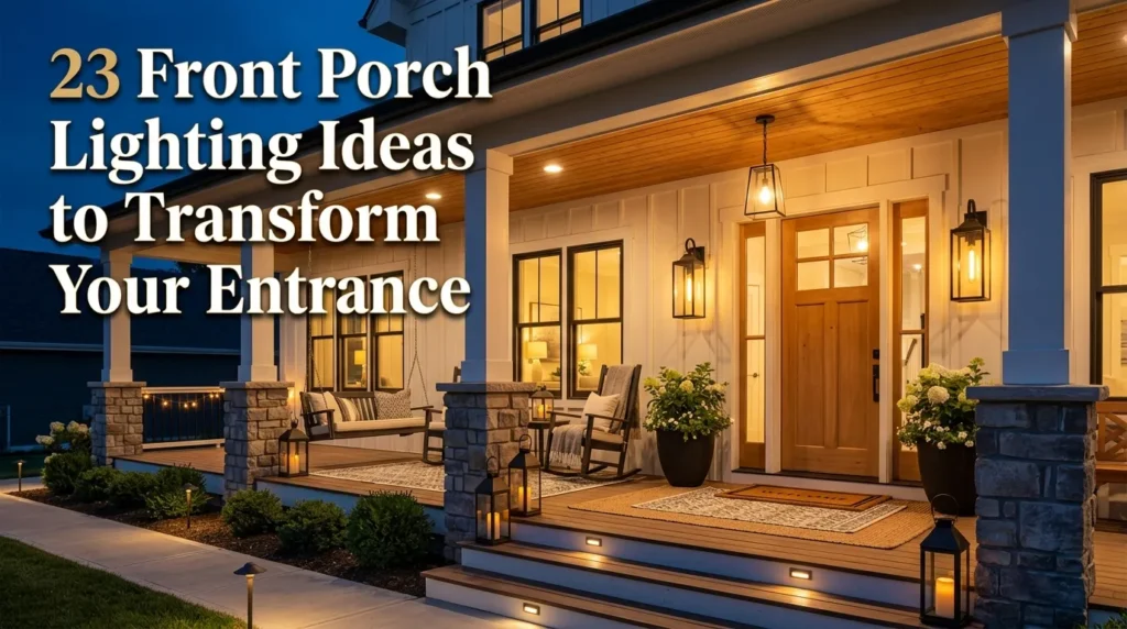 23 Front Porch Lighting Ideas to Transform Your Entrance