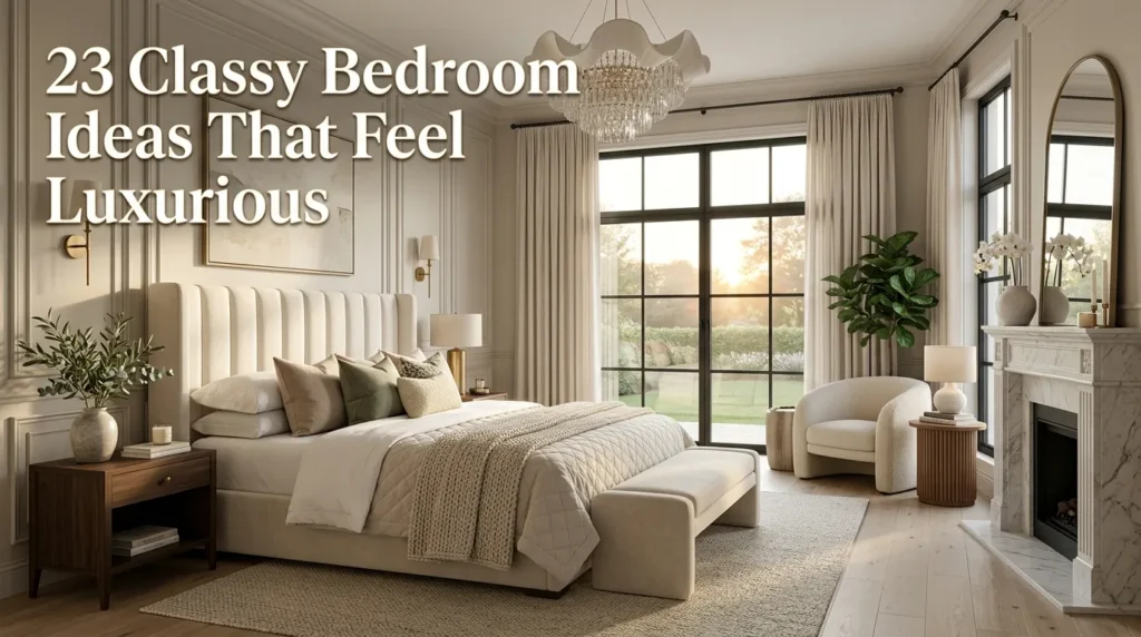 23 Classy Bedrooms That’ll Make Waking Feel Luxe