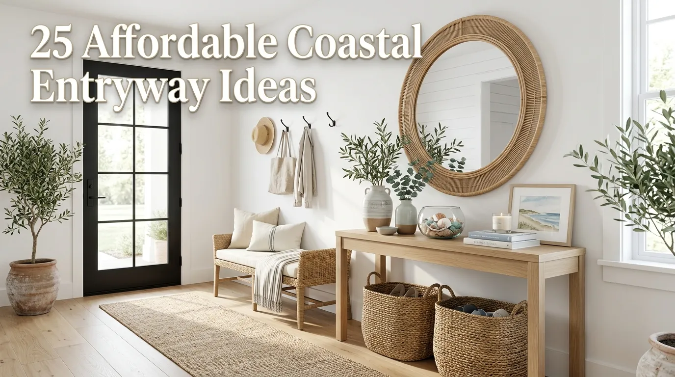 25 Affordable Coastal Entryway Ideas Welcome Beach