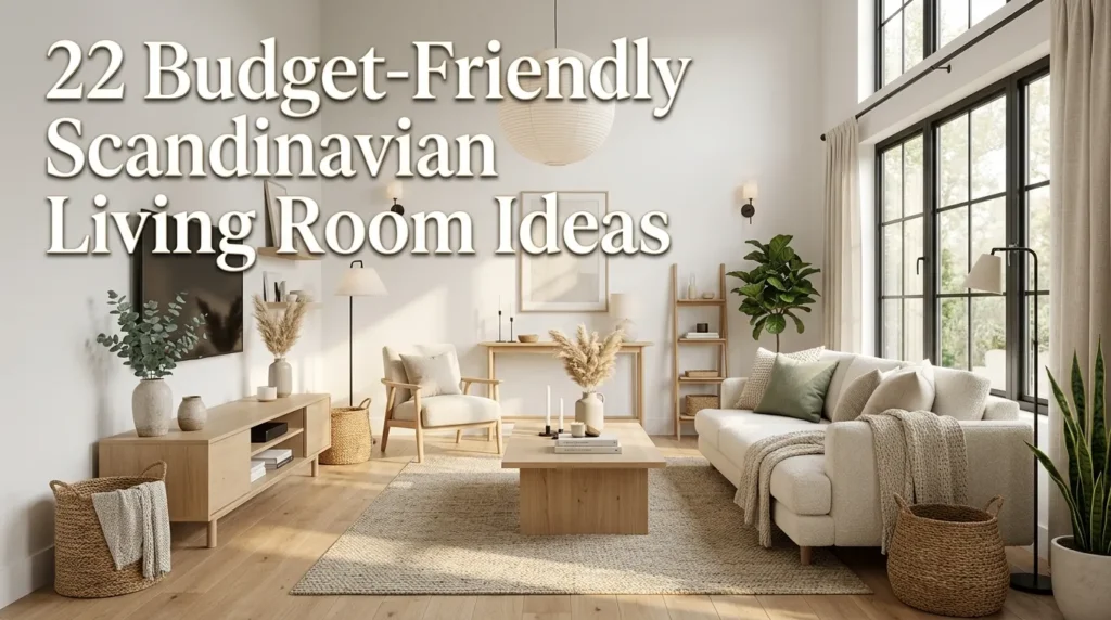22 Budget Friendly Scandinavian Living Rooms Chic