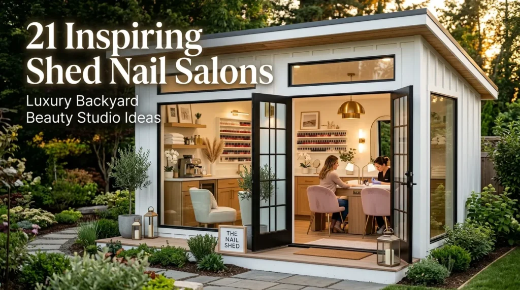 21 Inspiring Shed Nail Salons for Beauty Business