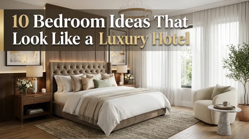 10 Bedroom Ideas That Look Like a Luxury Hotel