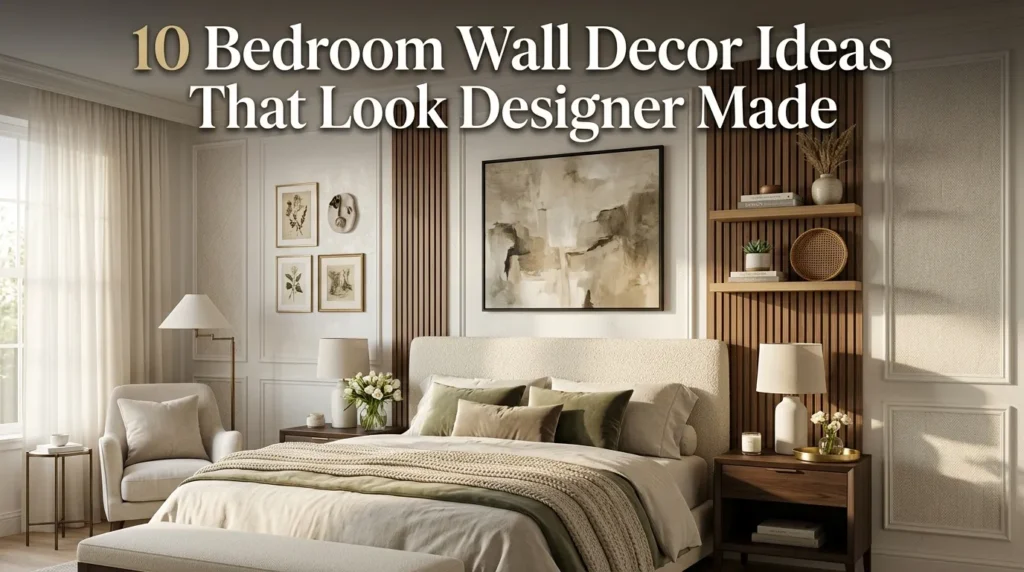10 Bedroom Wall Decor Ideas That Look Designer Made
