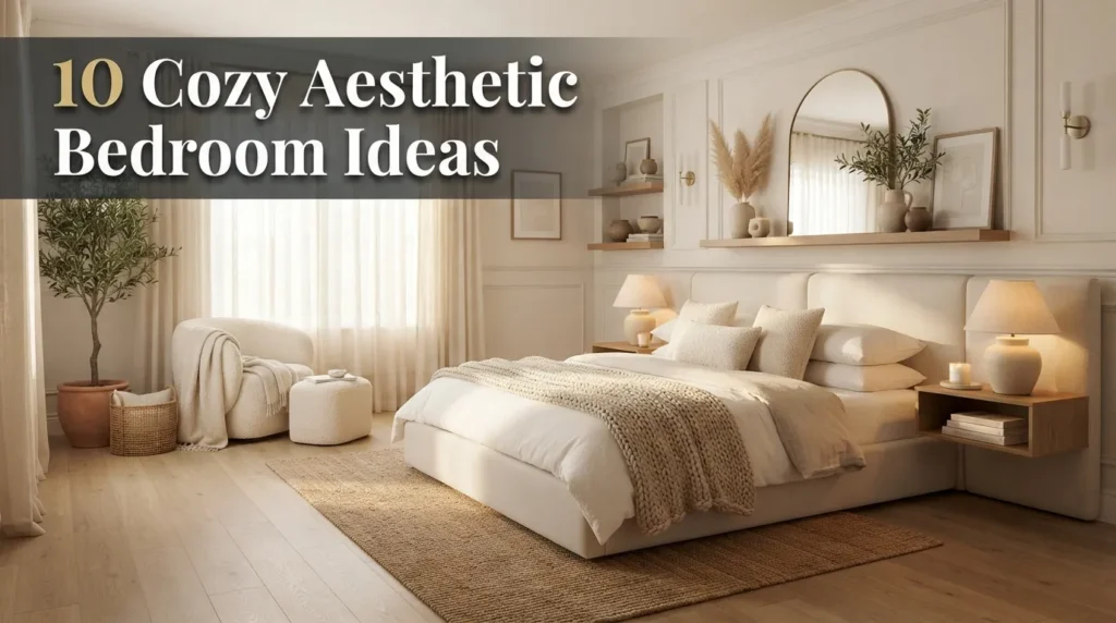10 Cozy Aesthetic Bedroom Ideas