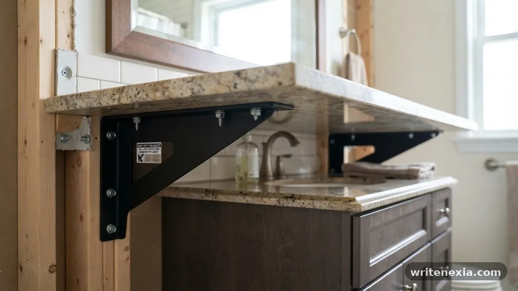 Best Heavy-Duty Steel Brackets for Supporting Granite Vanity Tops
