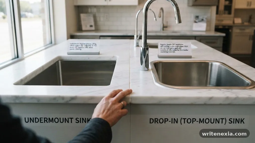 Comparing Installation Requirements - Undermount Sink vs Drop-In Sink: Which Is Safer for Thin Countertops?