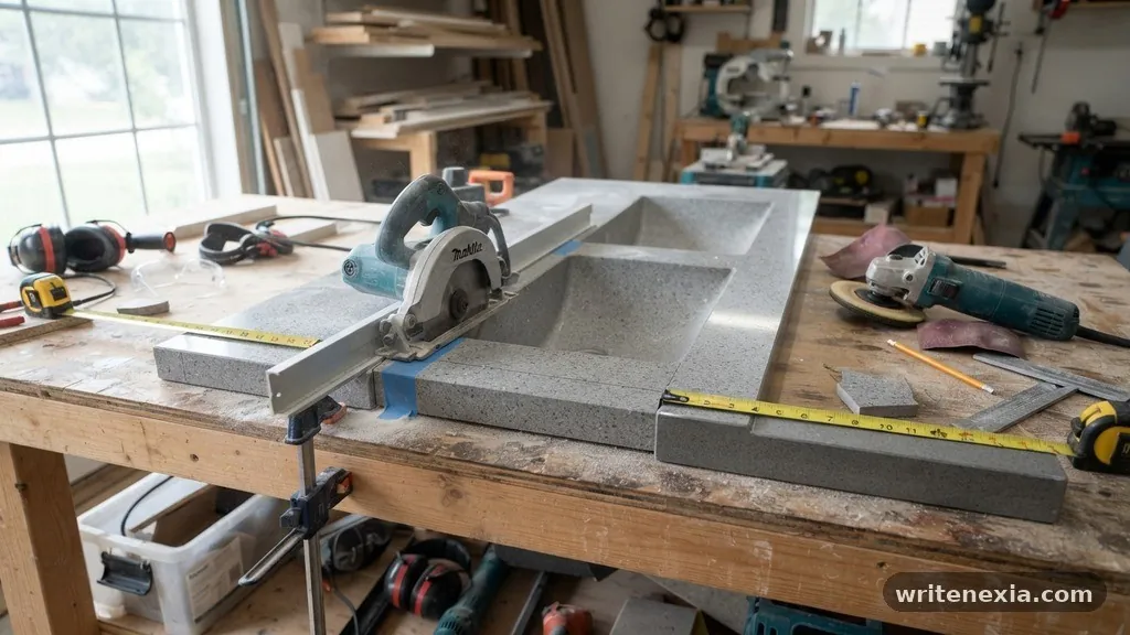 Comparing Modification Methods - Can You Cut a Pre-Cut Vanity Top Down from 37 Inches to 35 Inches?