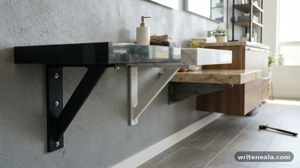 Comparing Support Options - Best Heavy-Duty Steel Brackets for Supporting Granite Vanity Tops