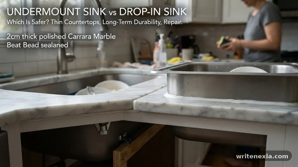 Long-Term Durability and Repair - Undermount Sink vs Drop-In Sink: Which Is Safer for Thin Countertops?
